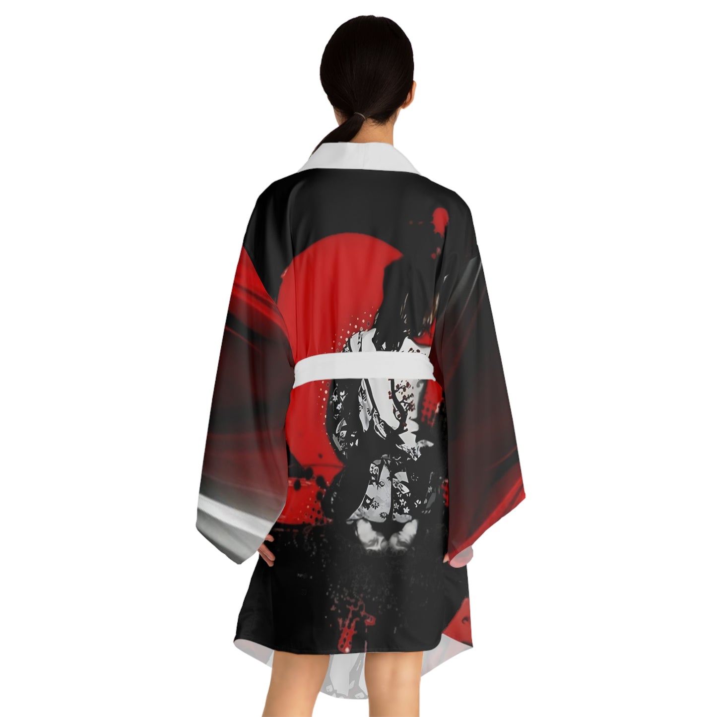 The Miss Single by Choice Long Sleeve Kimono