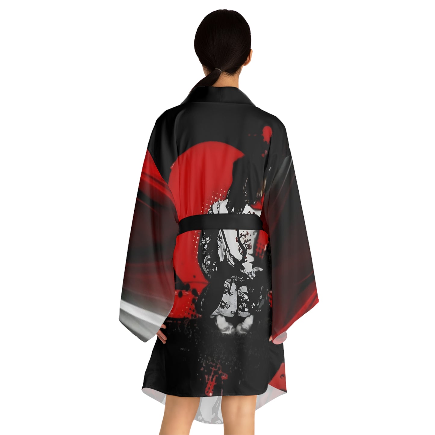 The Miss Single by Choice Long Sleeve Kimono