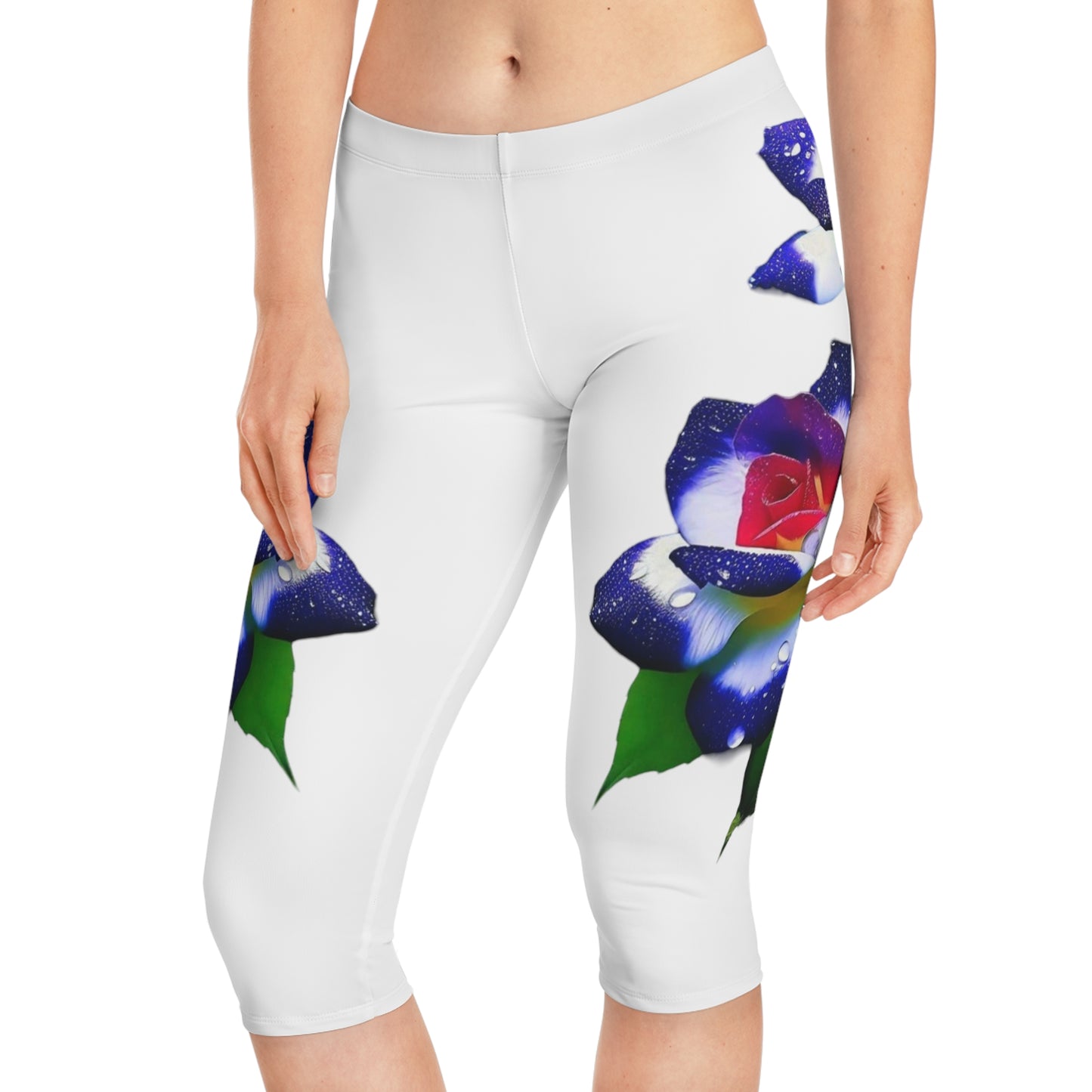 Rose Moon Beam Capri Leggings