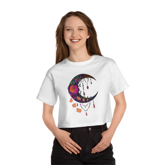 The Moon Dripp Cropped T-shirt