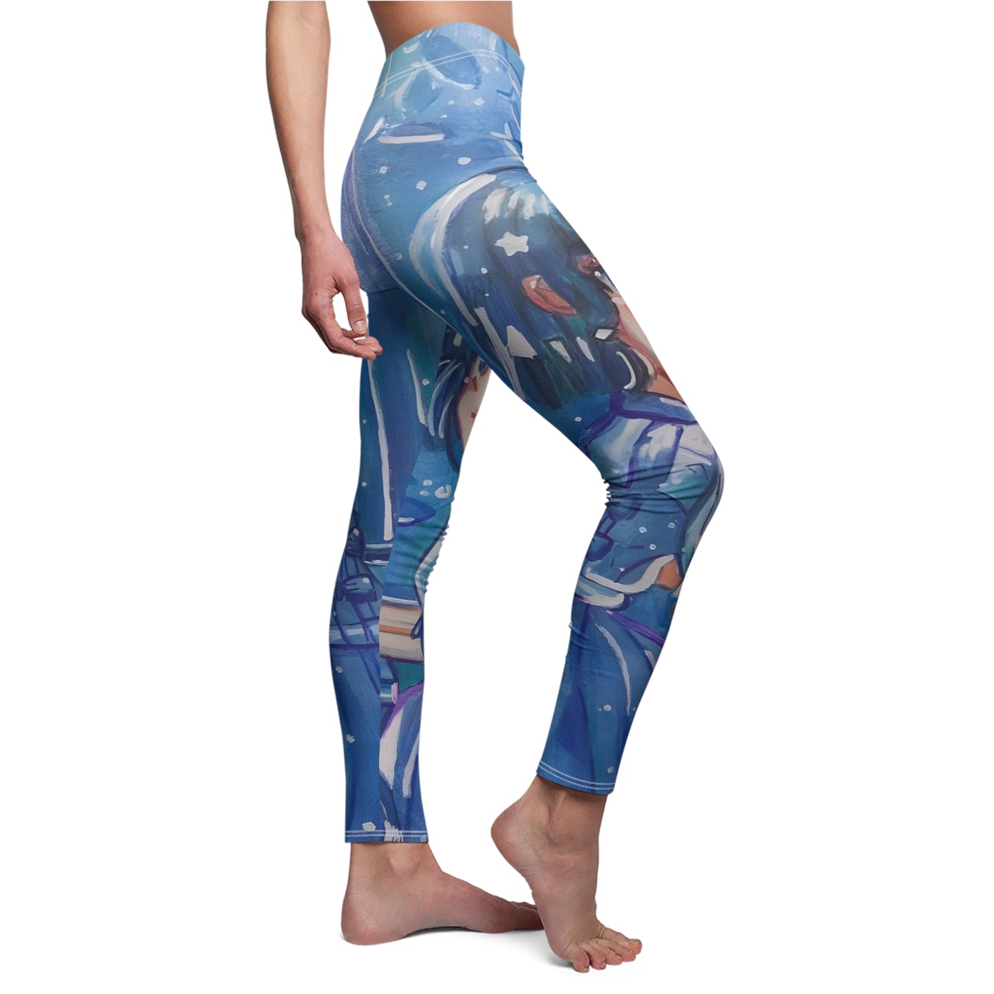 Blueberry YumYum Casual Leggings