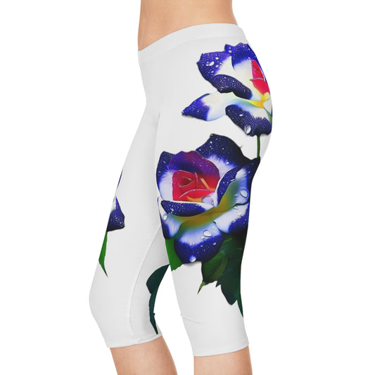 Rose Moon Beam Capri Leggings