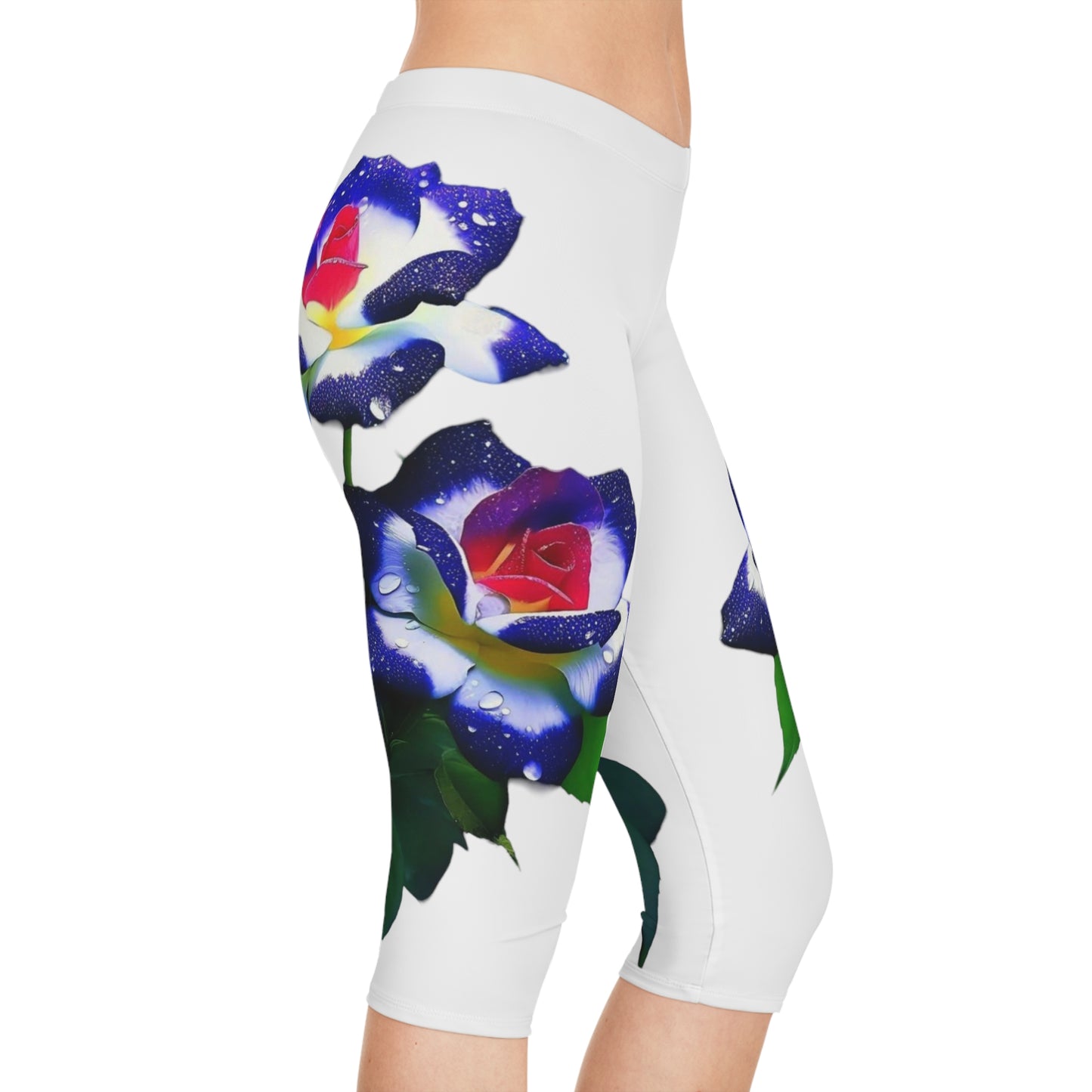 Rose Moon Beam Capri Leggings